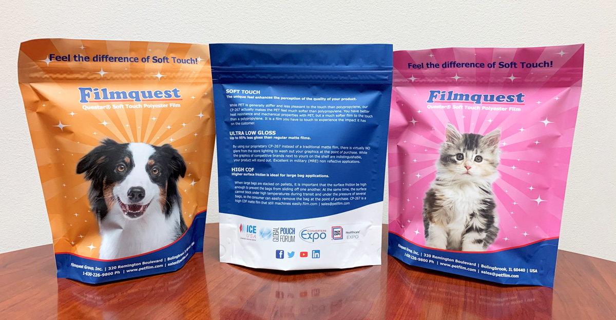 Soft Touch PET Film, Soft Touch Polyester Film Filmquest