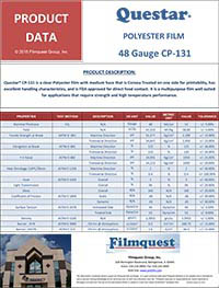 CP131 48 Gauge Technical Data Sheet