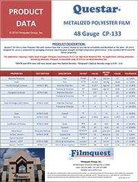 CP133 48 Gauge Technical Data Sheet